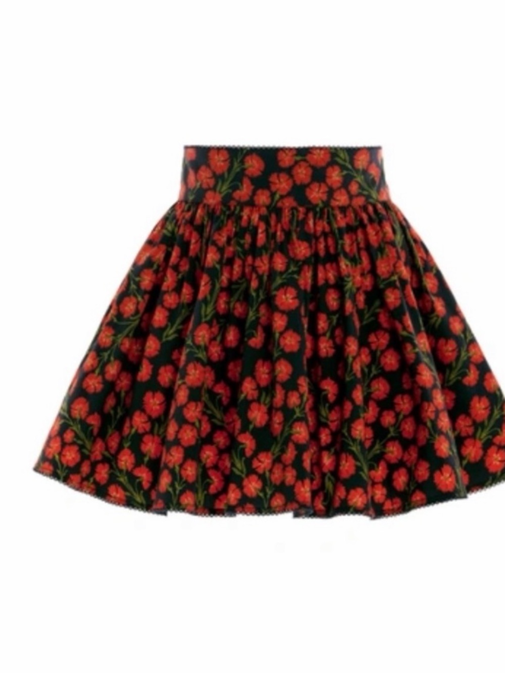 AGUA BY AGUA BENDITA FLORAL MINI SKIRT
